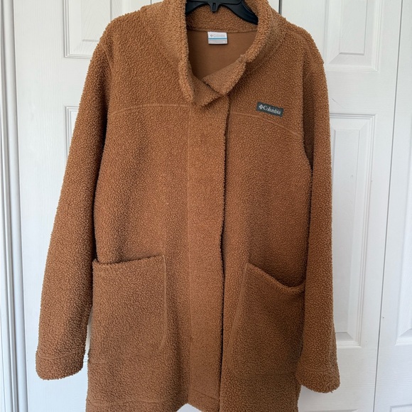 Columbia Tan Sherpa Jacket - Picture 1 of 6